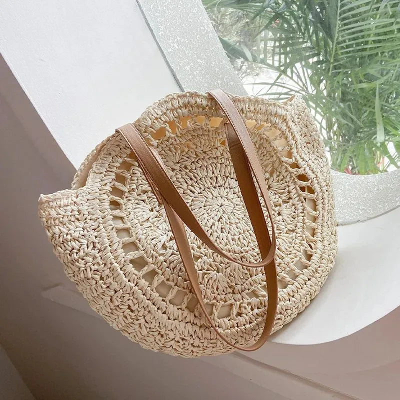 Crossbody Bag & Shoulder Bag, Straw Bag