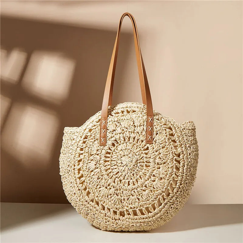 Crossbody Bag & Shoulder Bag, Straw Bag